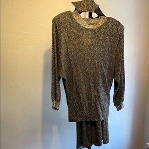 Elegant Gray Maxi Skirt